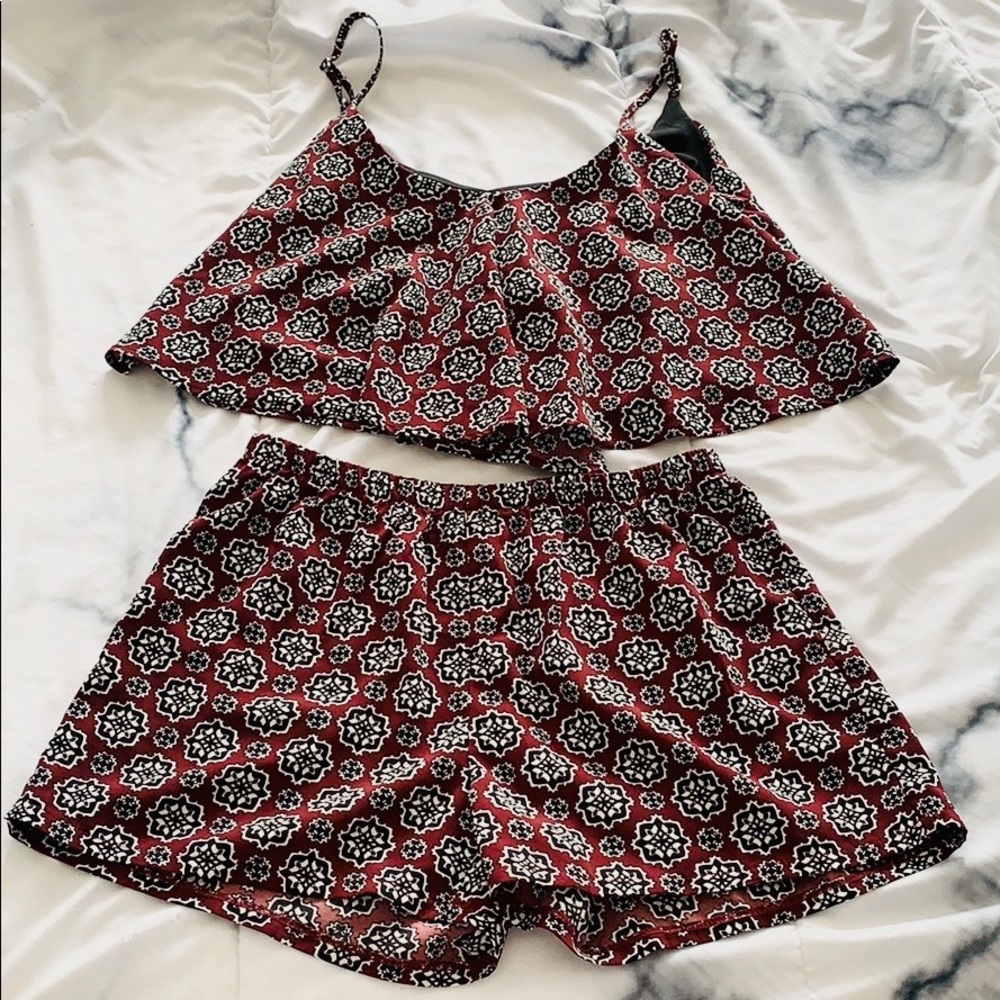 Two Piece Set Tank Top & Shorts